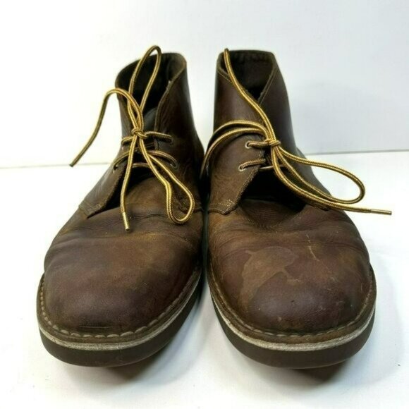 Clarks Chukka Desert Boots Shoes Mens Size US 11.5 Buchacre Brown Leather Safari main image 6